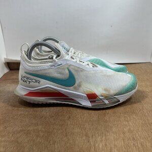 Nike React Vapor NXT HC White Washed Teal Red Women’s Size 7 CV0742-136